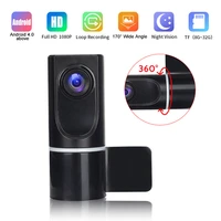 1080p hd android usb car dvr camera with adas function video recorder for car 360 rotating car electronic accessories dash cam