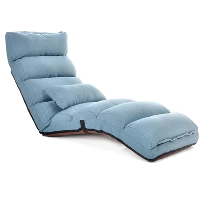 

Net celebrity leisure balcony bay window lazy sofa single tatami foldable lunch break recliner sofa bed Free shipping