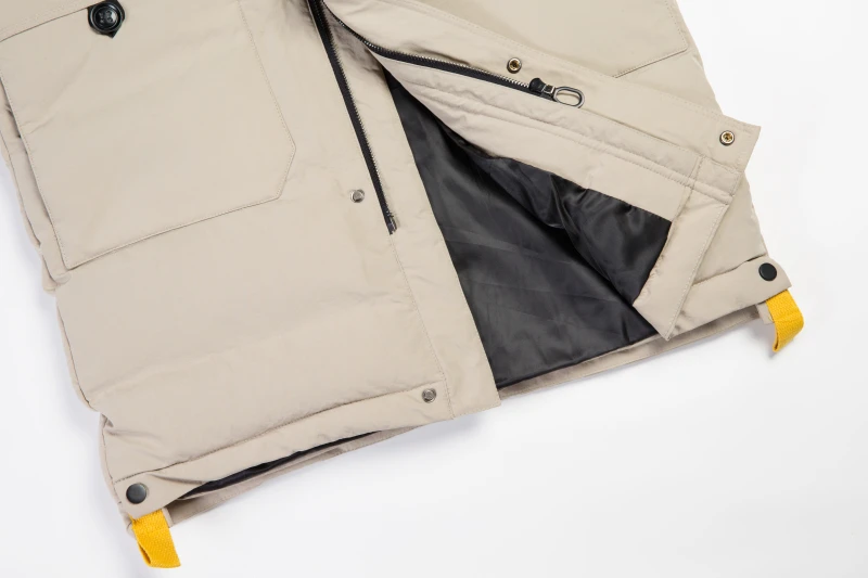 Длинная парка с меховым воротником Мужская винтажная куртка мужская Chaqueta Hombre