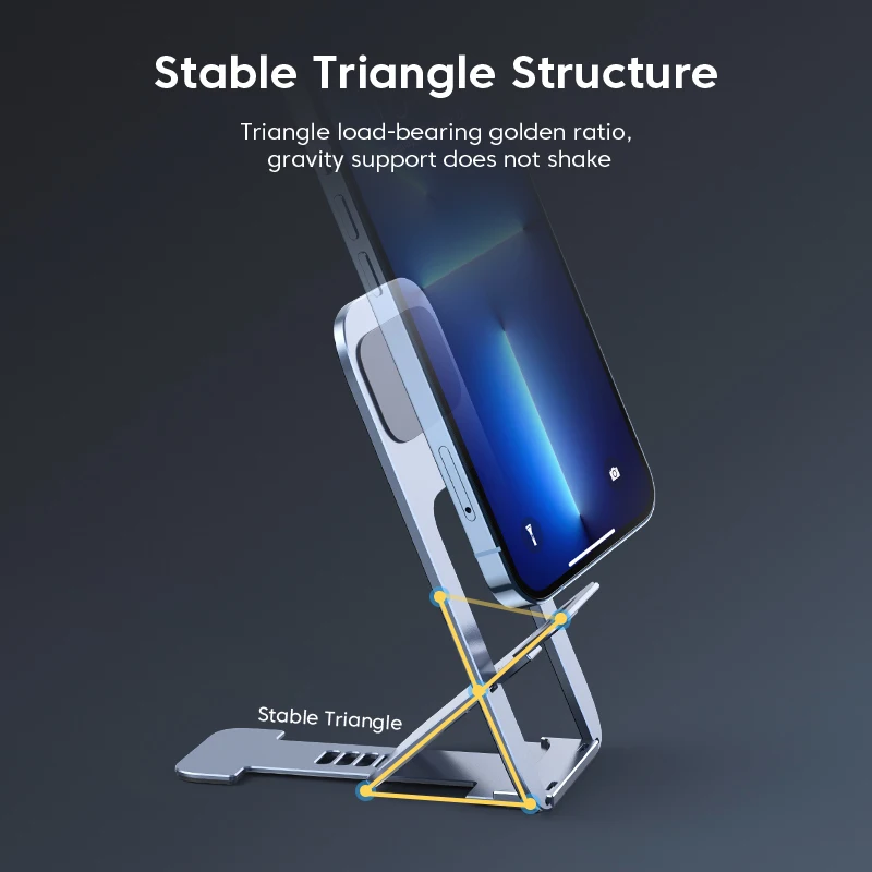 kuulaa foldable mobile phone holder stand for ipad iphone 13 samsung desk holder adjustable smartphone cell phone stand desktop free global shipping