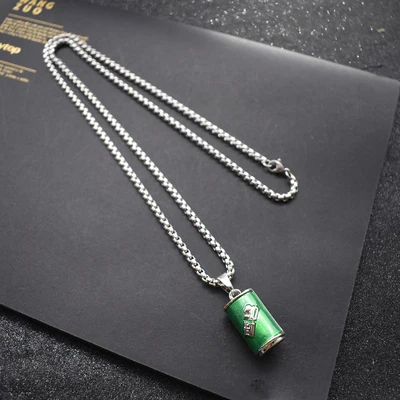 Освежающее ожерелье sprite для мужчин и женщин крутая красивая подвеска в стиле