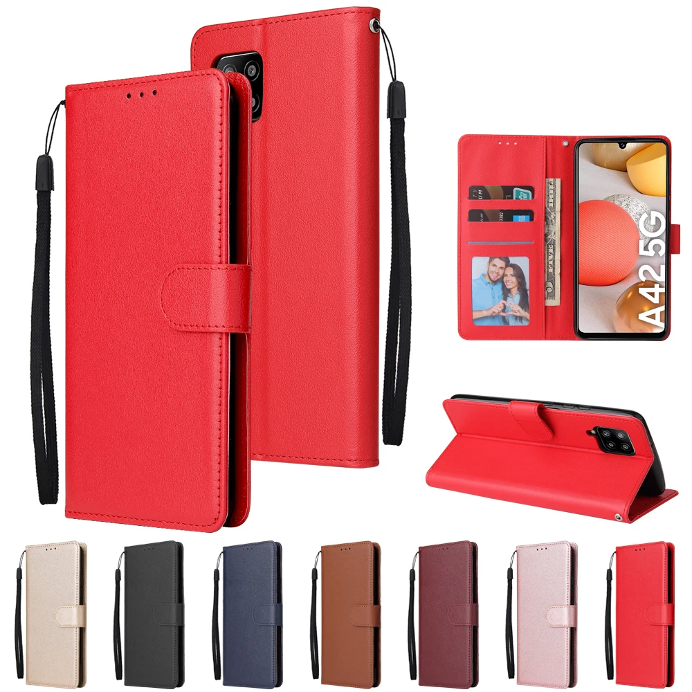 

Leather Case for Samsung Galaxy A01 A10 A12 A21S A31 A20E A40 A41 A42 A50 A51 A72 A71 A52 A32 A3 A5 A7 Flip Wallet Protect Cover