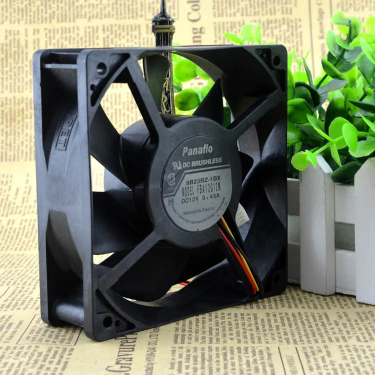 

Original FOR Panasonic FBA12G12M 12038 12cm 12V 0.45A Converter Chassis Fan Ultra Quiet