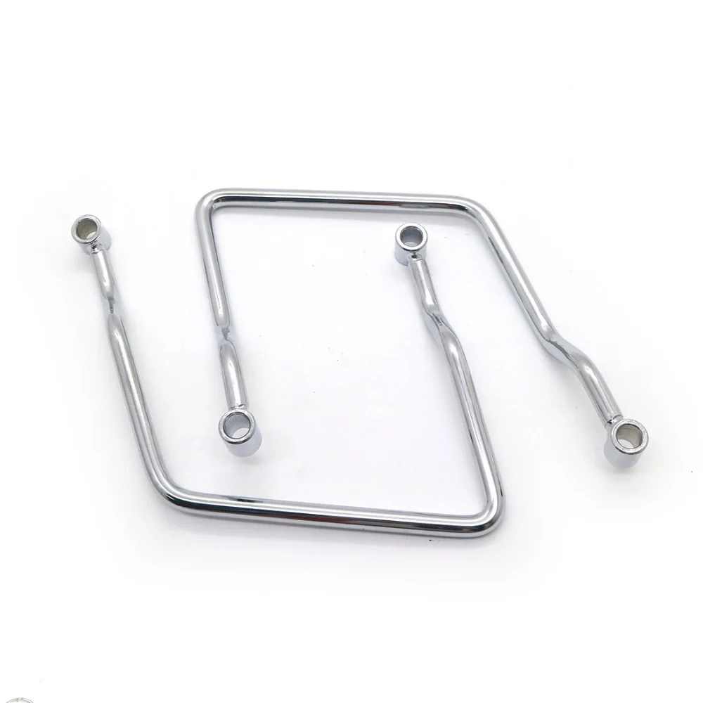 2 шт сумка кронштейны мотоцикл седло Поддержка стержень Набор Металл