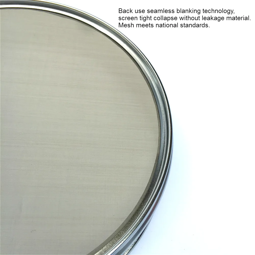 Тестовое сито лабораторный пробный осмотр стандартная сетка 304 SUS фильтр