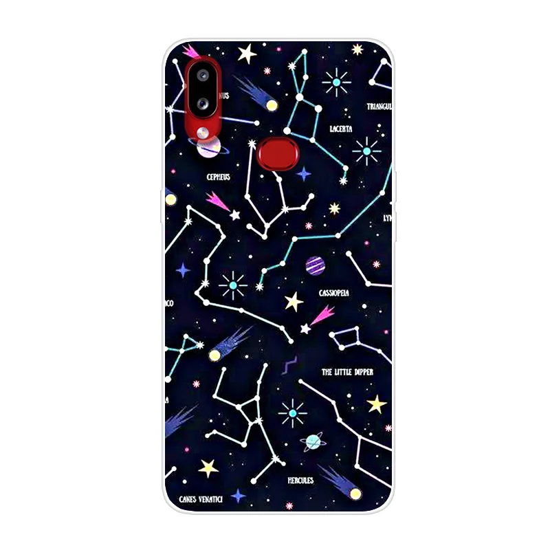 Чехол для Samsung A10s мягкий силиконовый чехол 6 2 дюйма с милым мультяшным рисунком