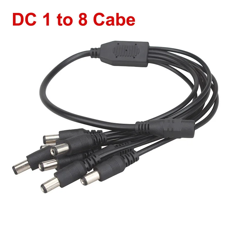 1 шт. соединительный кабель сплиттер с разъемом папа на 2/3/4/5/8 5 мм * 2 12 В постоянный