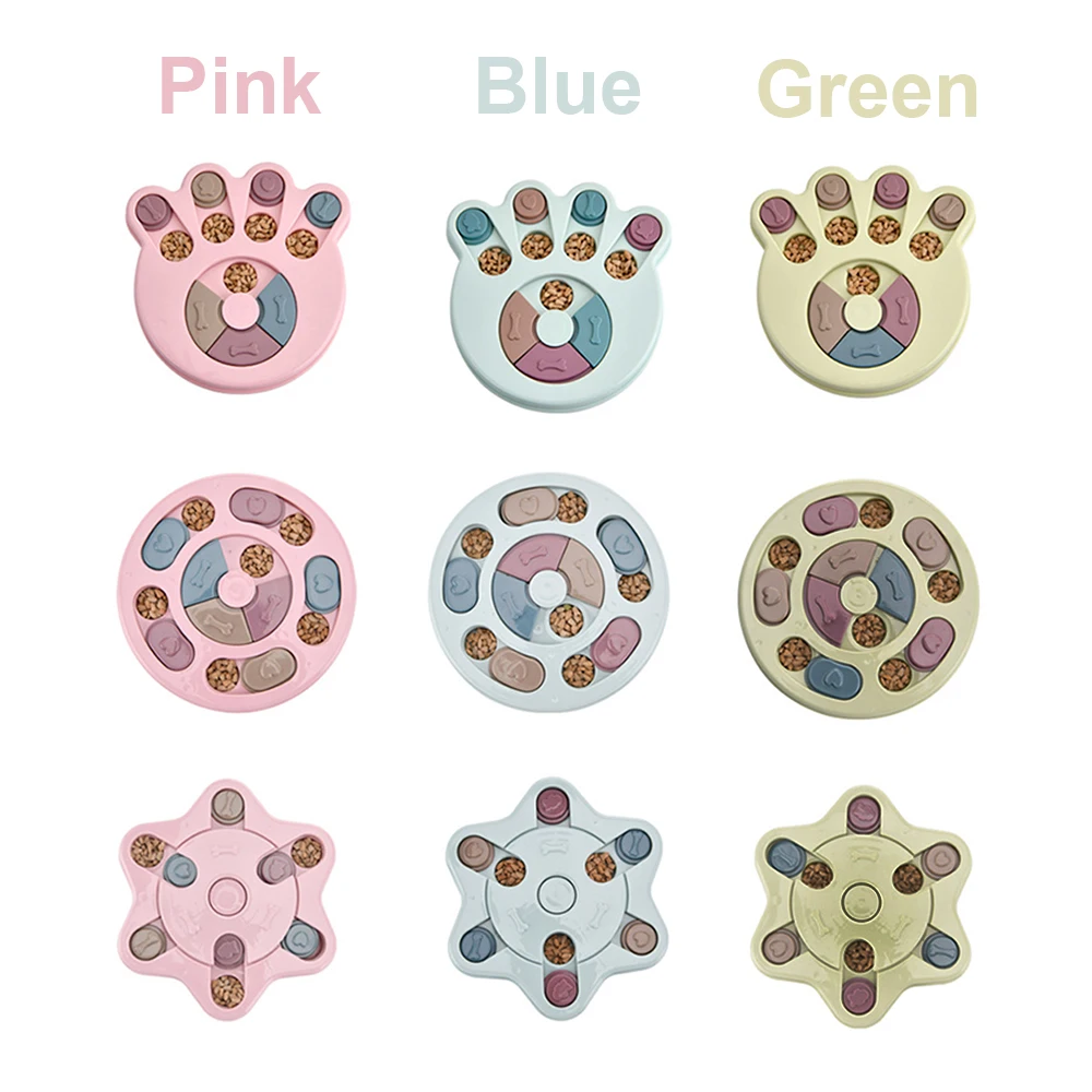 

Dog Puzzle Toys Increase IQ Interactive Slow Dispensing Feeding Pet Dog Training Games Feeder For Small Medium Dog Puppy