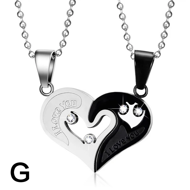 2 шт./компл. подвеска с изображением лучших друзей любимых пар радуга разбитое