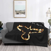fire crow blanket bedspread bed plaid sofa bed bedspread 90 plaid blankets luxury beach towel