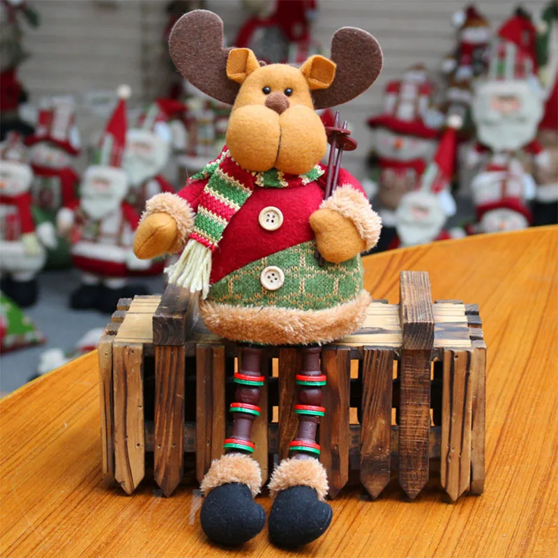 Декоративная кукла для рождественской елки 2020 Новогоднее украшение олень