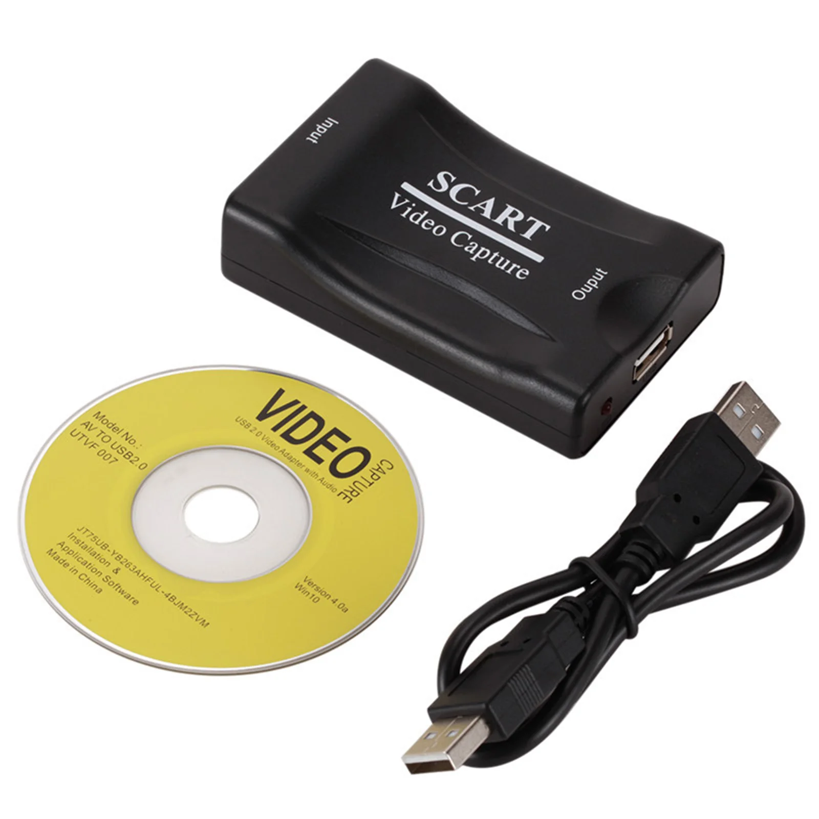 Игровой видеоконвертер USB 2 0 SCART Capture для PS4/Xbox/Switch OBS коробка записи в реальном