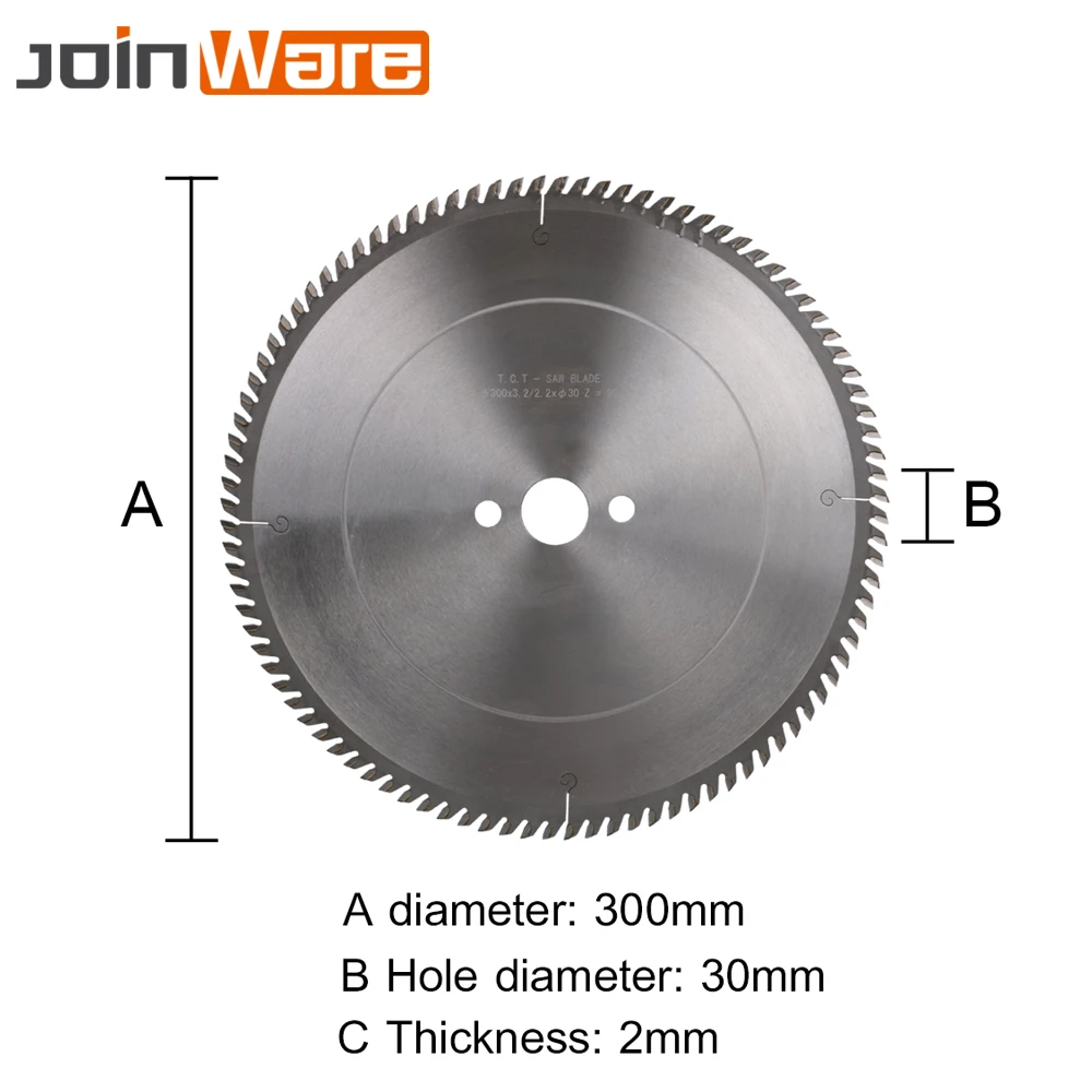 2 шт. твердосплавные дисковые пилы комбинация для резки древесины 12 ''x30x96t и