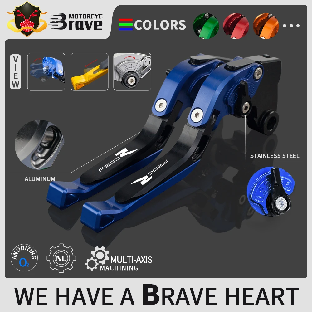 

With F900R LOGO Motorcycle CNC Handle Adjustable Brake Clutch Levers Fit For BMW F 900 R 2020 F900 R F 900R 2020 2021