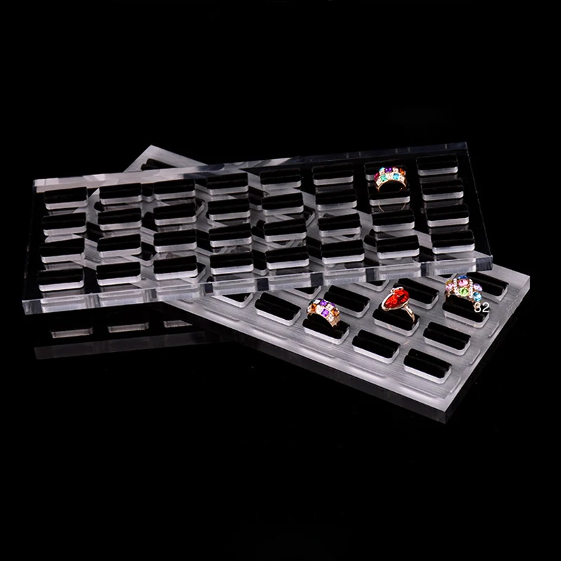 Подставка для ювелирных украшений 32 дюйма витрина колец держатель органайзер