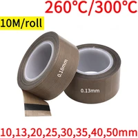 0 130 18mm x 10 13 20 25 30 50mm adhesive cloth insulated vacuum seal machine high temperature resistant electric ptfe tape 10m