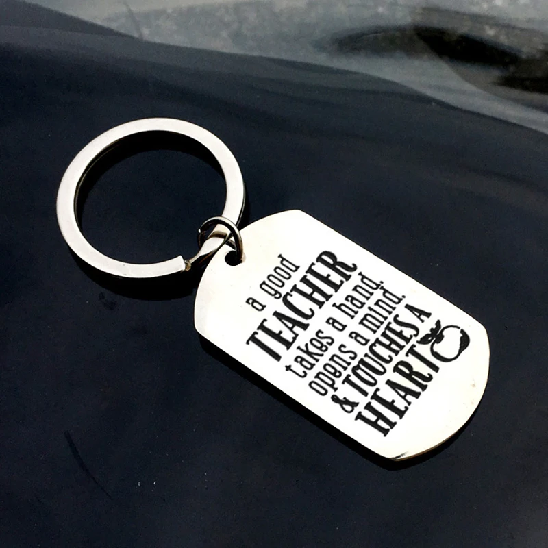 Брелок для ключей учителей брелок с открытием рук сердечком на День учителя