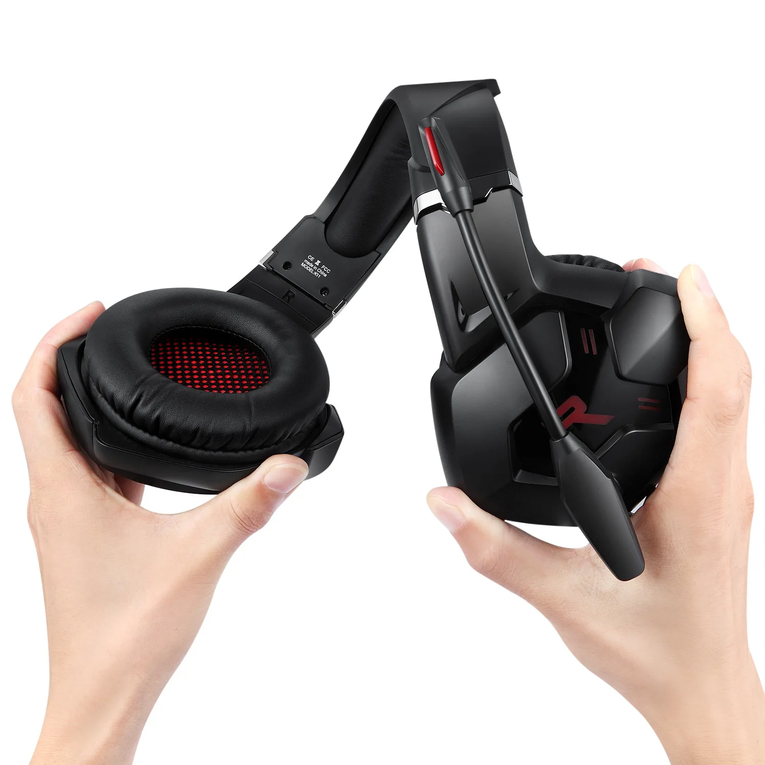 Профессиональные игровые гарнитуры компьютерные наушники с тяжелыми басами и