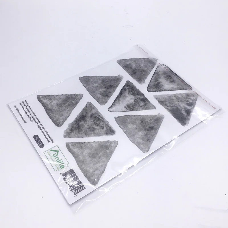 Черные треугольники в скандинавском стиле наклейки на стену для детской комнаты