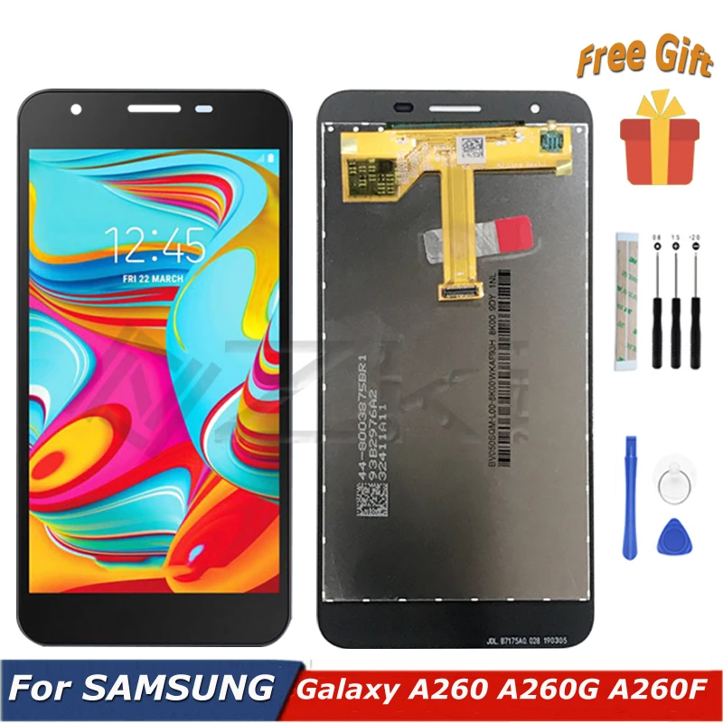 

For Samsung Galaxy A2 Core A260 LCD SM-A260F/DS A260F A260G Display Touch Screen Digitizer Assembly With Repair Part Replacement