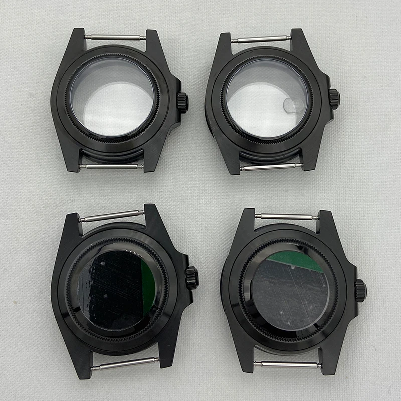 40mm Case Men's Watch Stainless Steel Sapphire Glass Submariner Fit seiko nh35 nh36 eta 2824 miyota 8215 Movement 28.5mm dial