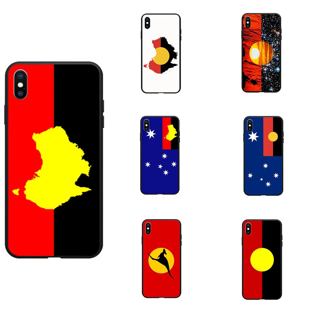 Мягкие чехлы из ТПУ с австралийским флагом для телефонов iPhone 6 7 8 11 S XR X Plus Pro