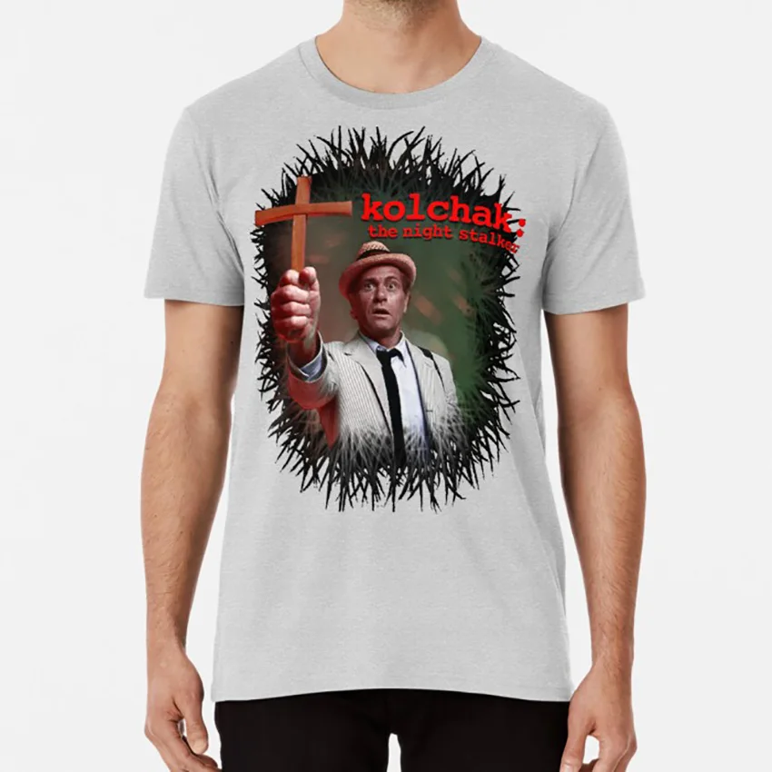 Carl Kolchak футболка с ночным сталкером kolchak Night Stalker darren mcgavin jeff rice simon okland|Мужские