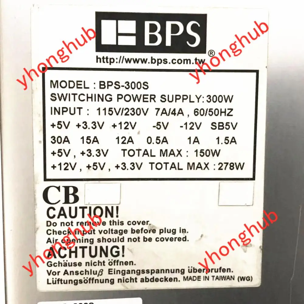 Блок питания для сервера BPS 300S 300W 1U|Блоки компьютеров| |