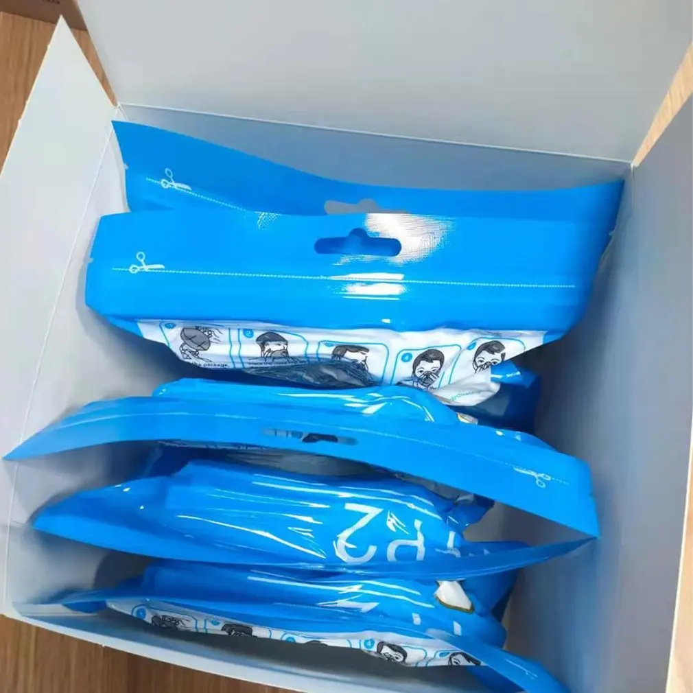 

Disposable Protective Mask FFP2 Non-Woven KN95 Anti-fog Face Cover Mask High Filtration Comprehensive Protection Face Maske