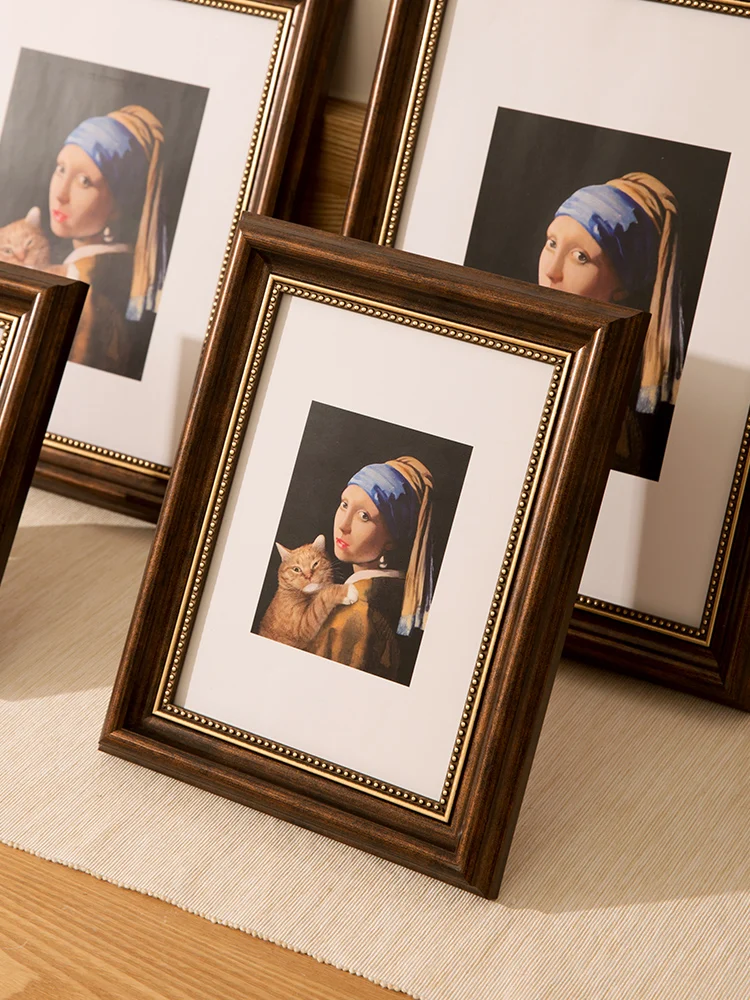 

Europe Classic Picture Frames Wall Photo Frame Resin Rectangle Single-frame Frames Quadros Decorativos Modern Decor BD50FE