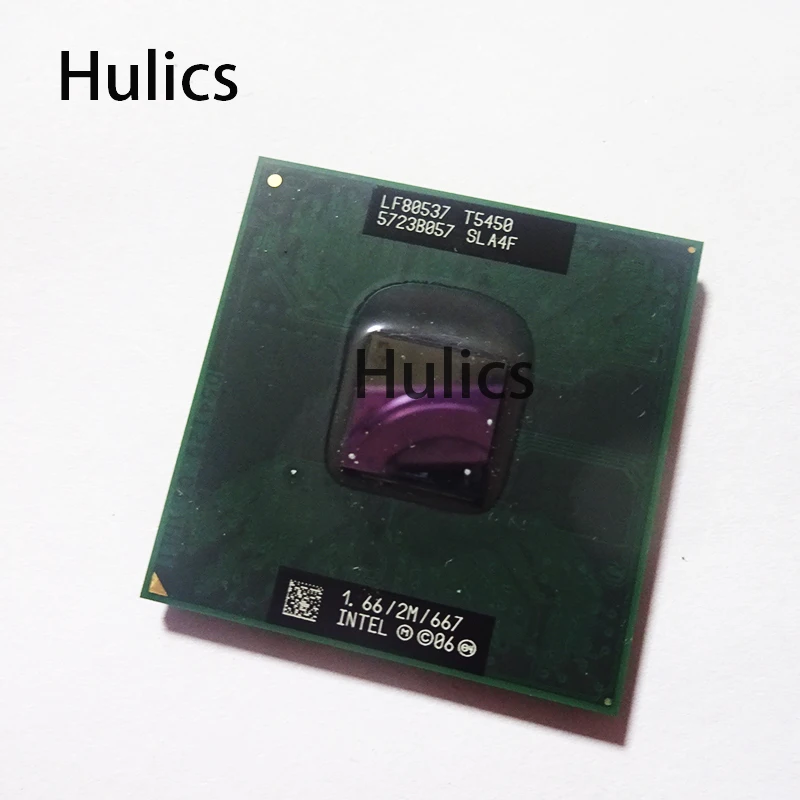 Hulics оригинальный T4500 T5200 T5250 T5450 T5550 T5750 T5800 T5870 inter Процессор Бесплатная мягкие