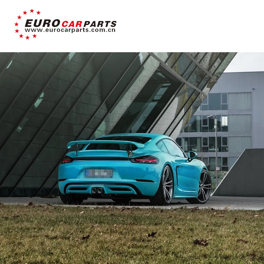 Заднее крыло 718 широкое для заднего спойлера года Posche