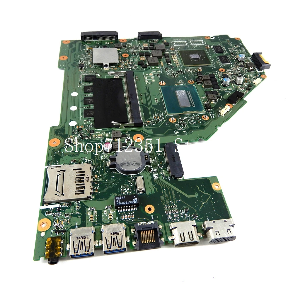 

X550JD EDP Mainboard i7-4710HQ 4G RAM GT820M For ASUS X550JX X550JF FX50J X550JD X550JK X550J Laptop Motherboard Test 100% ok