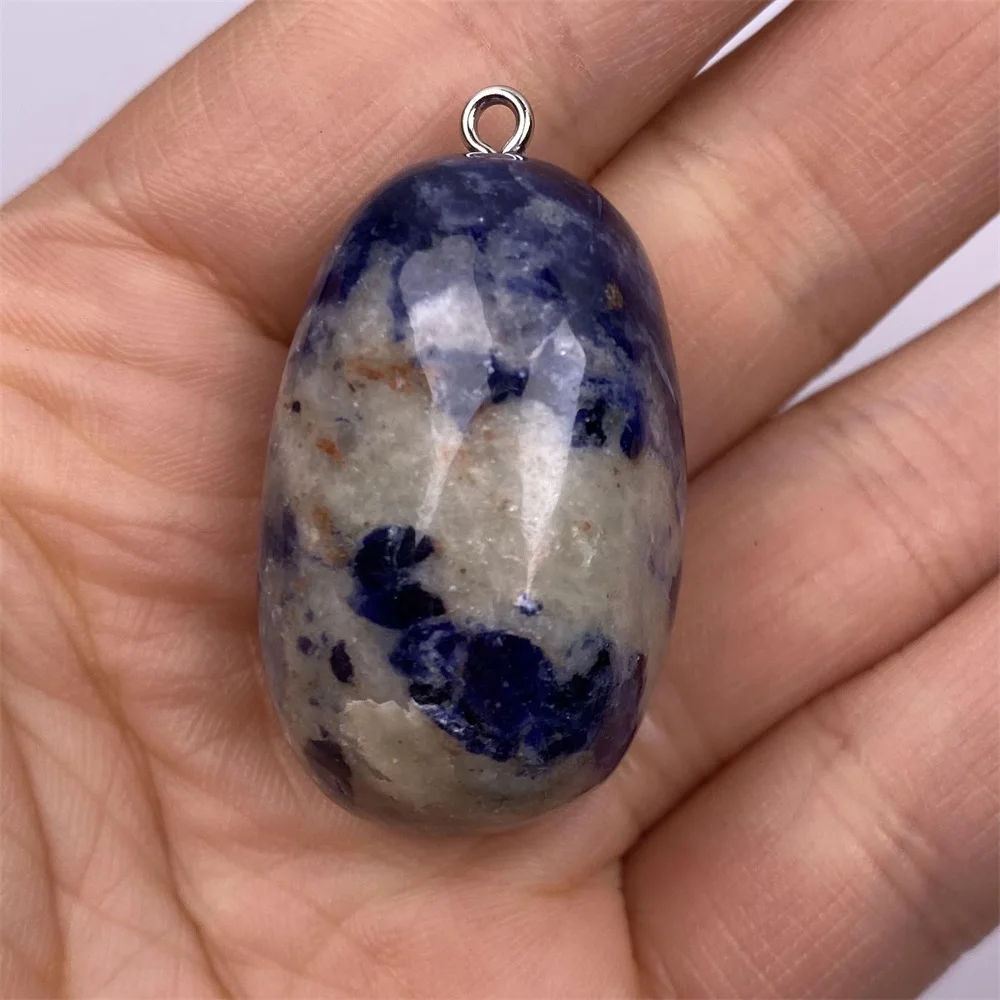 Подвеска из натурального полудрагоценного камня для изготовления ожерелий и