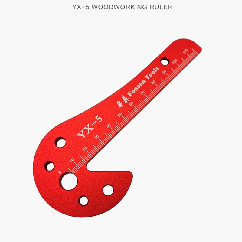 

45 / 90 Degree Right Angle Scriber Woodworking Center Scriber Aluminum Woodworking Tool DIY