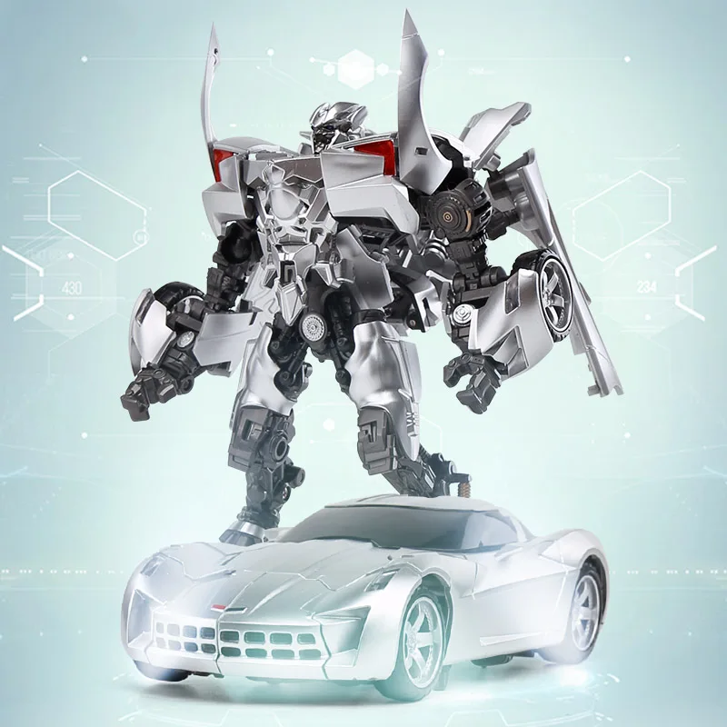 Трансформеры игрушки Sideswipe Черная Мамба G1 LS08 LS-08 сплав модель Кино Аниме Фигурка
