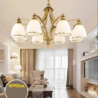 retro e27 simple chandelier bedroom study room living room restaurant lights led energy saving lamps