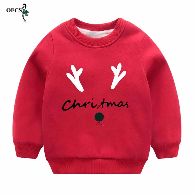 

Новинка, свитшоты для мальчиков и девочек, осенне-зимние хлопковые топы с мультяшным рисунком, Детская футболка с длинным рукавом, блузка, д...