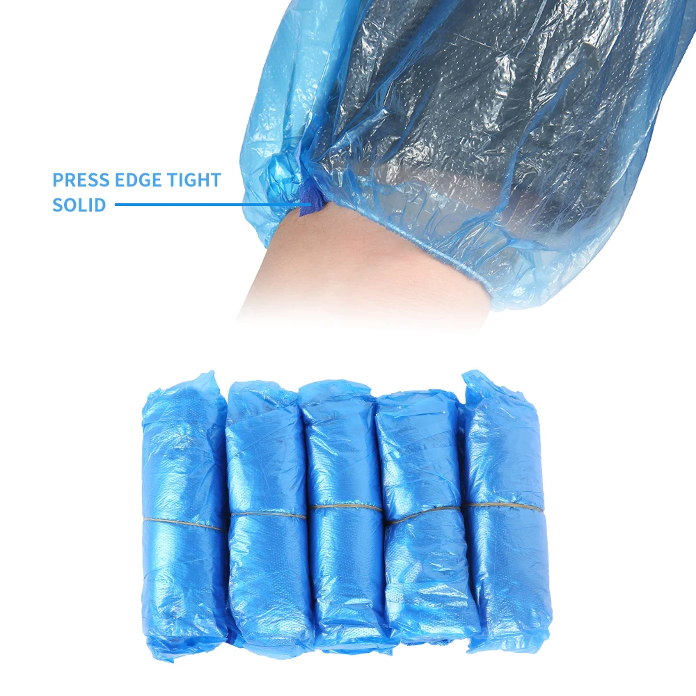 100 шт./упак. Водонепроницаемый и маслонепроницаемый одноразовый обувной чехол с