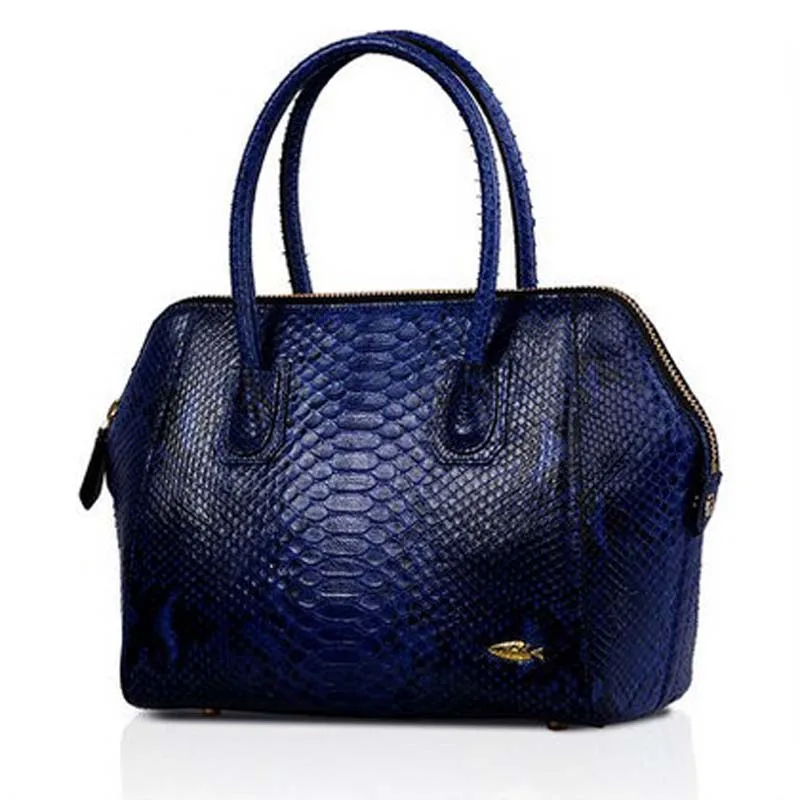 

Yuanyu new python leather female bag snake leather fashion women shell bag ladies women handbag