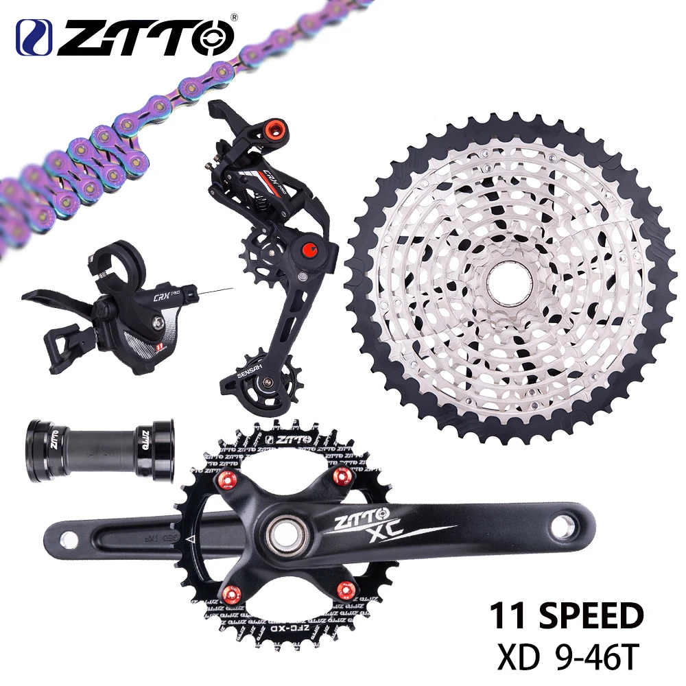 ZTTO горный велосипед 1X11 скоростной групсет задний переключатель передач цепь XD