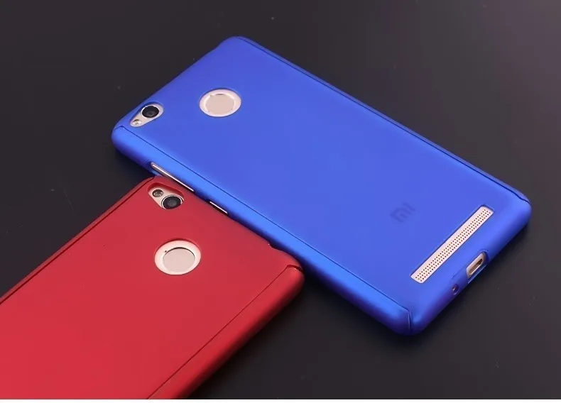 360 градусов Защитный чехол для Xiaomi Redmi 3 s закаленное Стекло спереди и длинное сзади чехол для всего тела на Xiomi Redmi 3 s Pro Prime чехол сумка