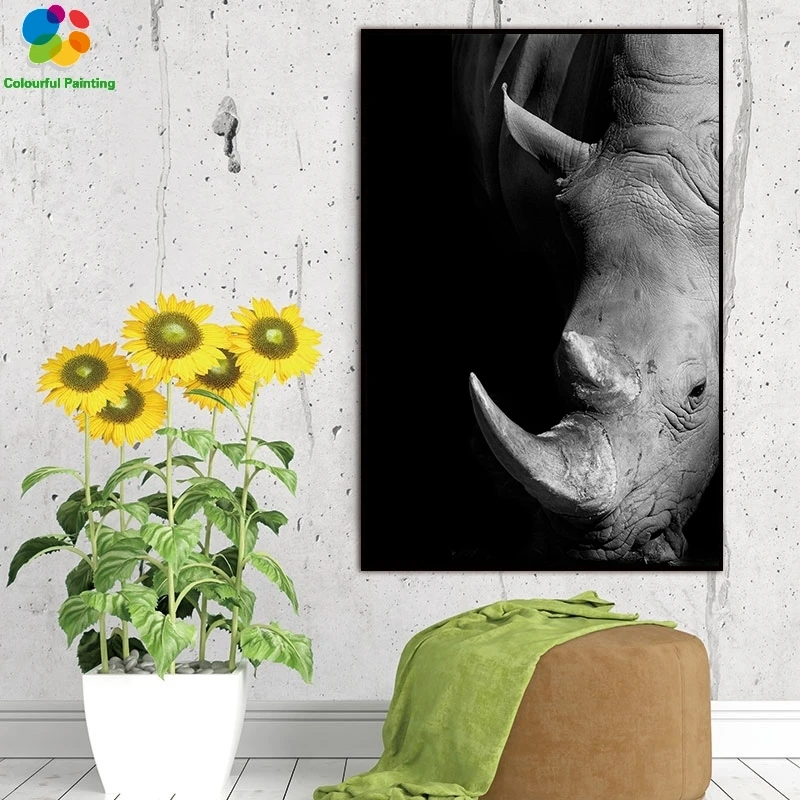 Северный плакат лучшие продажи животных Зебра Черный Белый Мода Художественная