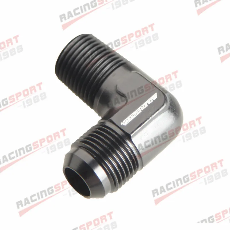 AN10 AN -10 до 1/2 &quotNPT 90-градусный переходник с наружной резьбой | Автомобили и