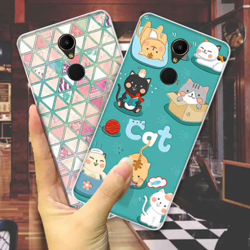 Для GOME U7 чехол GomeU7 задняя крышка окрашенный 3D мультфильм мягкий силиконовый чехол для телефона для GOME U7 coque для GOME U 7 5,99"