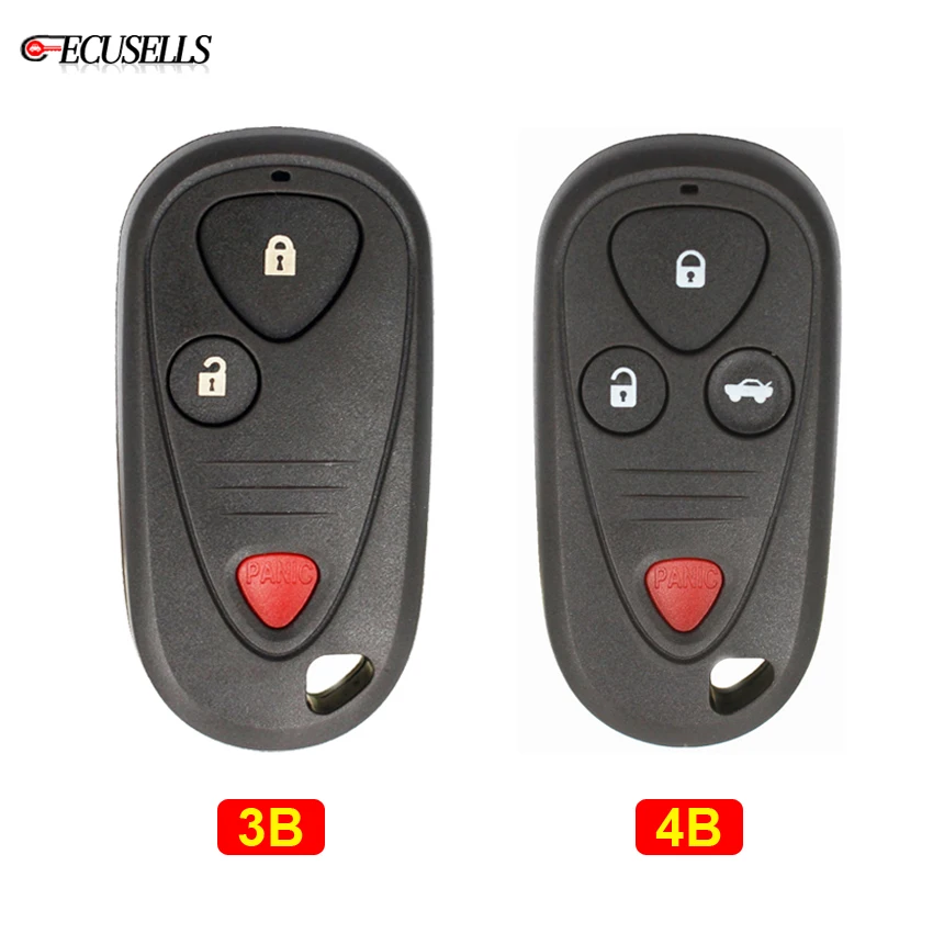 3/4 кнопочный дистанционный смарт ключ для автомобиля чехол корпус Acura RL TL TSX CL MDX