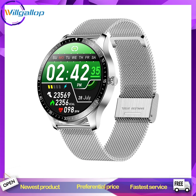 

Смарт-часы Willgallop S80, IP68, с пульсометром и тонометром