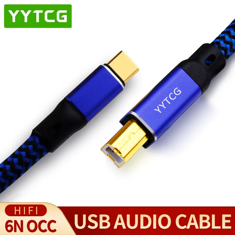 Cabo tipo c para tipo b Cabo de Dados Linha de Dados Cabo de Áudio Yytcg Alta Fidelidade Occ Universal Usb 6n