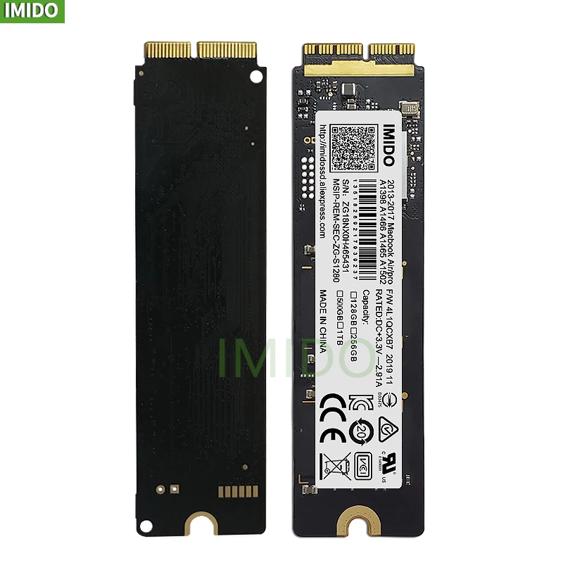 256 ГБ 512 SSD для 2014 2015 2017 Macbook Air A1465 A1466 Pro Retina A1502 A1398 1 ТБ Гб жесткий диск твердотельный