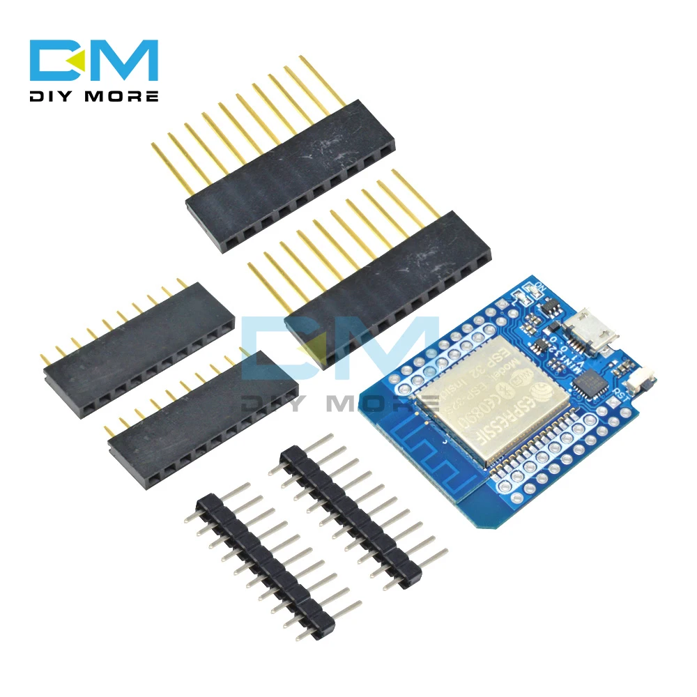 Для Wemos MINI D1 ESP32 ESP 32 32S беспроводной WiFi + Bluetooth для Mini Esp8266 CP2102 модуль платы с